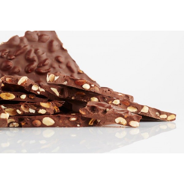 Milk Chocolate Bark with Almond 